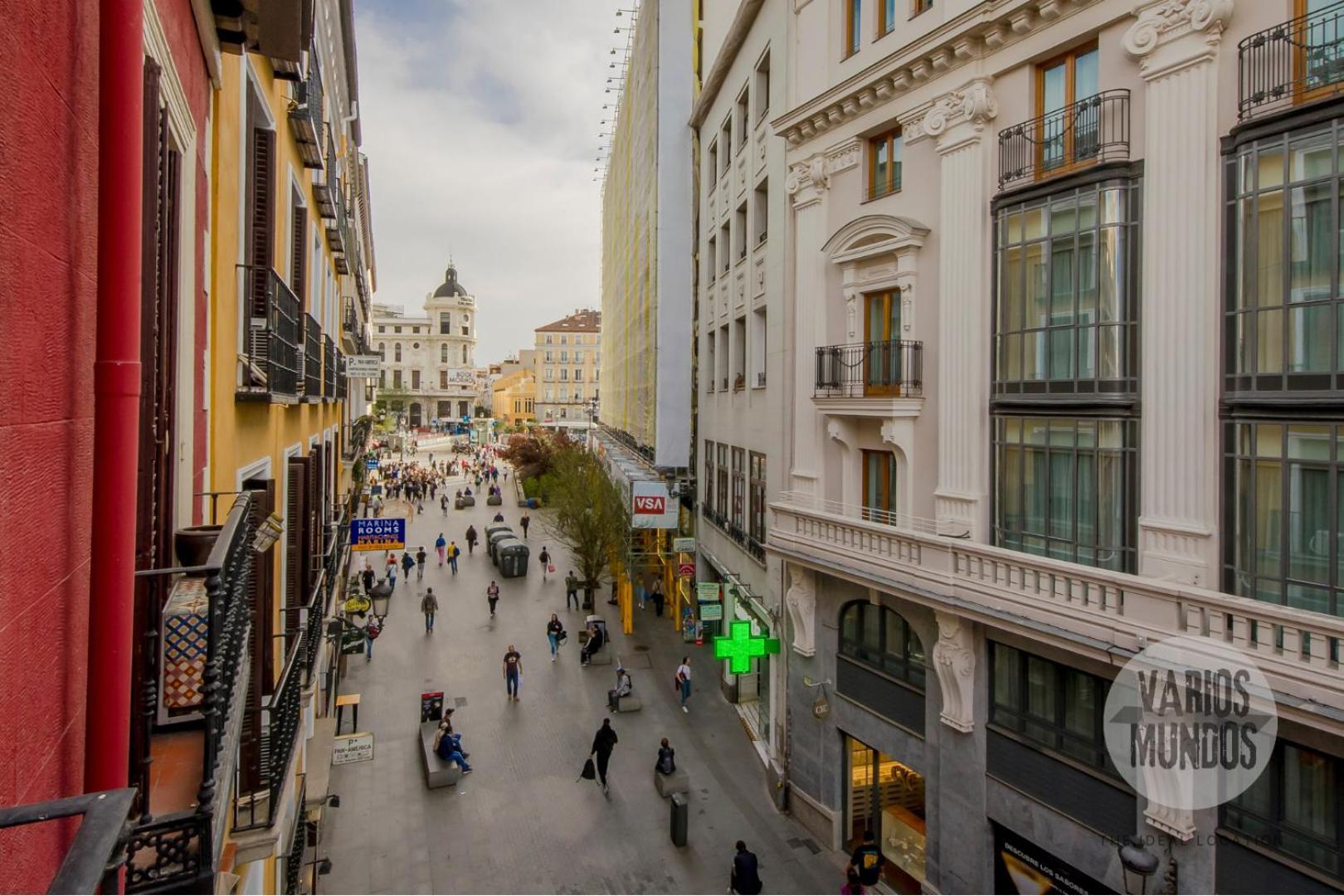 Tu Balcon En Madrid Para 3, Carretas 25 Eksteriør billede